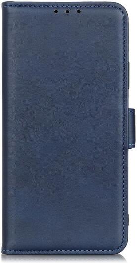 Motorola G9 Power Book Case Hoesje Book Case Retro Wallet Blauw afbeelding 2