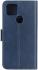 Motorola G9 Power Book Case Hoesje Book Case Retro Wallet Blauw afbeelding 6