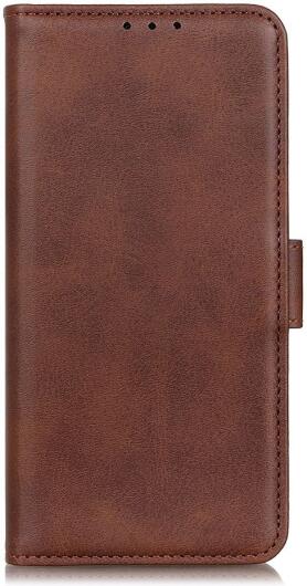 Motorola G9 Power Book Case Hoesje Book Case Retro Wallet Coffee afbeelding 4