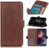 Motorola G9 Power Book Case Hoesje Book Case Retro Wallet Coffee