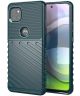 Motorola Moto G 5G Hoesje TPU Thunder Design Groen