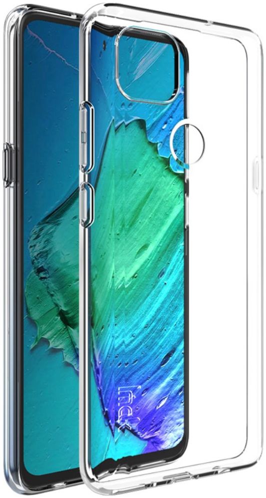 IMAK UX-5 Motorola Moto G 5G Hoesje Flexibel en Dun TPU Transparant afbeelding 1