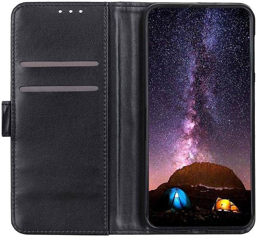 Motorola Moto G9 Power Hoesje Wallet Book Case Zwart afbeelding 1