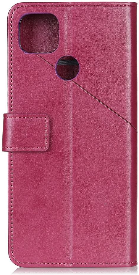 Motorola Moto G9 Power Hoesje Wallet Book Case Rood afbeelding 5