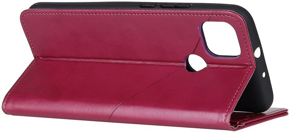 Motorola Moto G9 Power Hoesje Wallet Book Case Rood afbeelding 6
