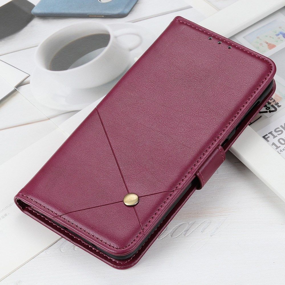 Motorola Moto G9 Power Hoesje Wallet Book Case Rood afbeelding 2