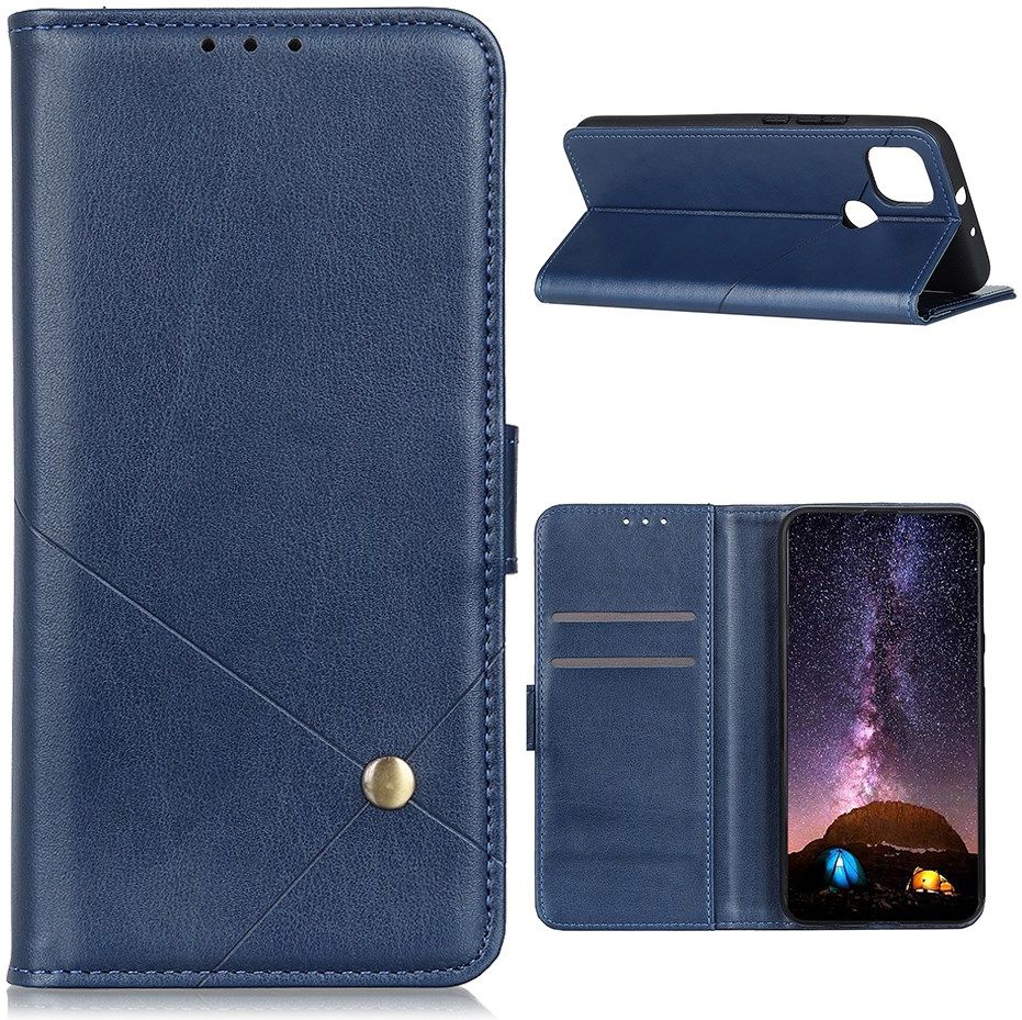 Motorola Moto G9 Power Hoesje Wallet Book Case Blauw afbeelding 4