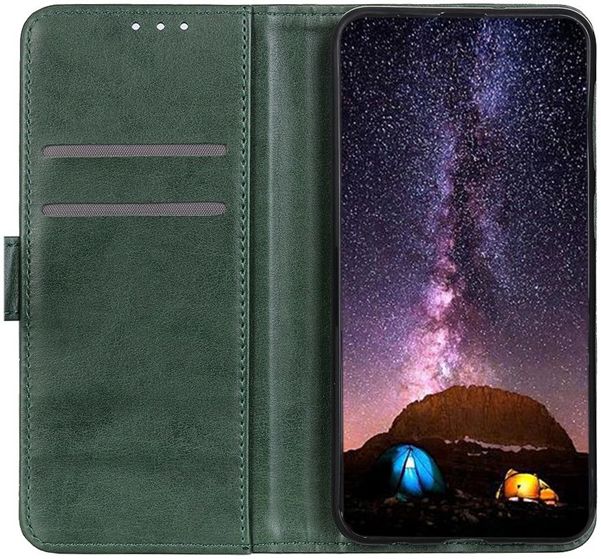 Motorola Moto G9 Power Hoesje Wallet Book Case Groen afbeelding 1