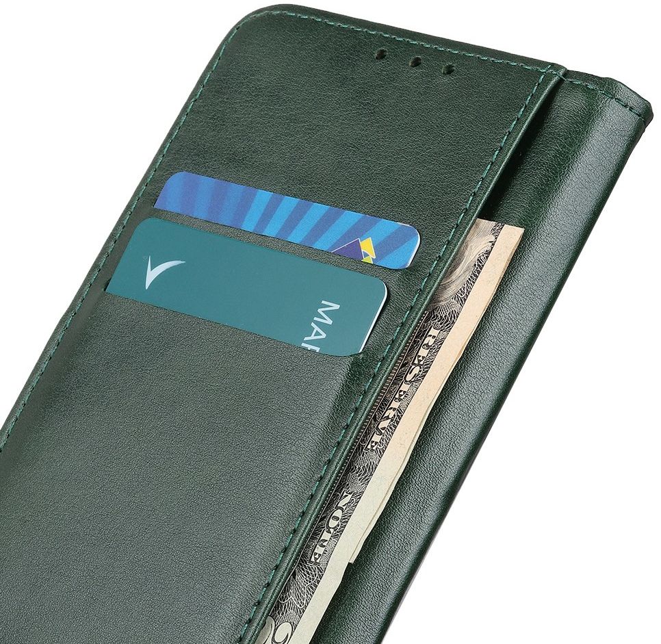 Motorola Moto G9 Power Hoesje Wallet Book Case Groen afbeelding 3