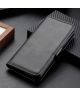 Motorola Moto G 5G Book Case Hoesje Book Case Retro Wallet Zwart