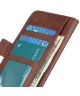 Motorola Moto G 5G Book Case Hoesje Book Case Retro Wallet Bruin