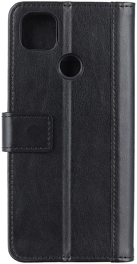 Motorola Moto G 5G (2020) Hoesje Portemonnee Kunstleer Book Case Zwart afbeelding 7
