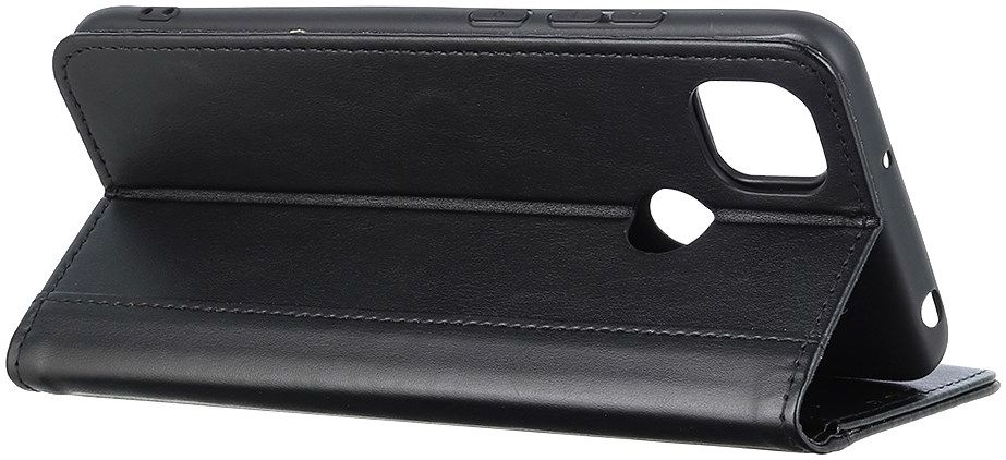Motorola Moto G 5G (2020) Hoesje Portemonnee Kunstleer Book Case Zwart afbeelding 8
