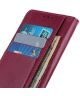 Motorola Moto G 5G Hoesje Wallet Book Case met Pasjes Rood