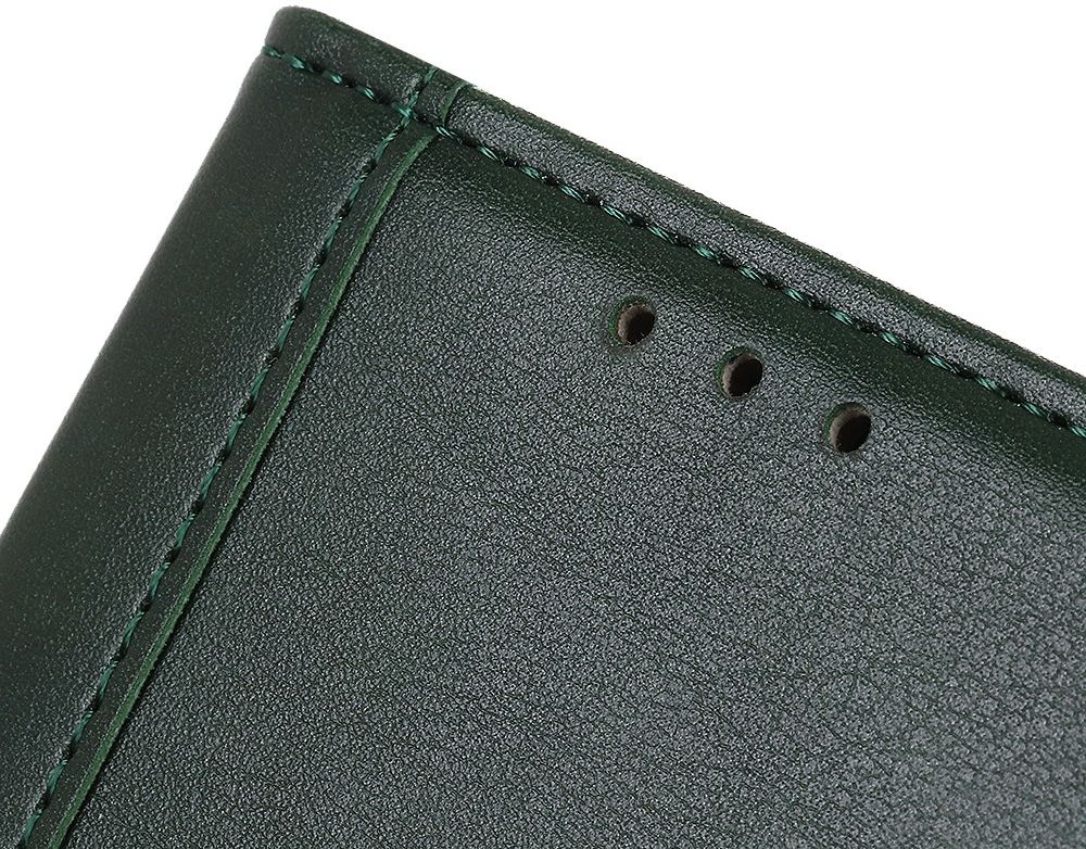 Motorola Moto G 5G (2020) Hoesje Portemonnee Kunstleer Book Case Groen afbeelding 10