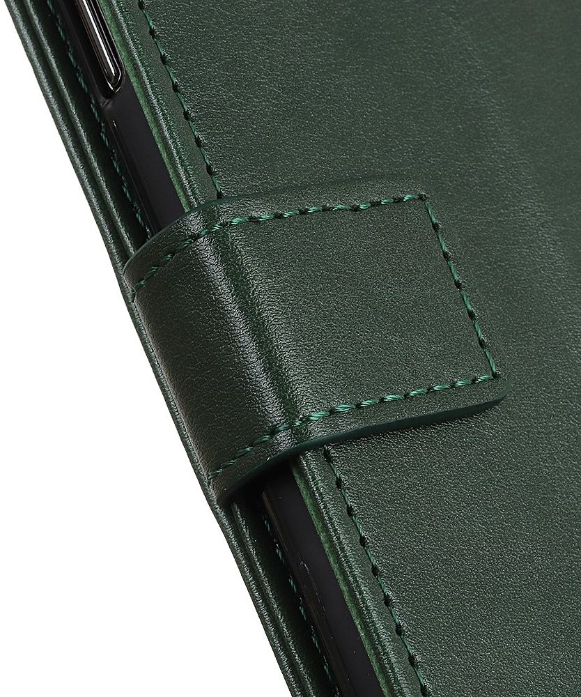 Motorola Moto G 5G (2020) Hoesje Portemonnee Kunstleer Book Case Groen afbeelding 11