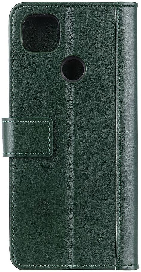 Motorola Moto G 5G (2020) Hoesje Portemonnee Kunstleer Book Case Groen afbeelding 7