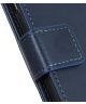 Motorola Moto G 5G Hoesje Wallet Book Case met Pasjes Blauw