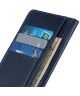 Motorola Moto G 5G Hoesje Wallet Book Case met Pasjes Blauw