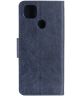 Motorola Moto G 5G Hoesje Portemonnee Book Case Blauw