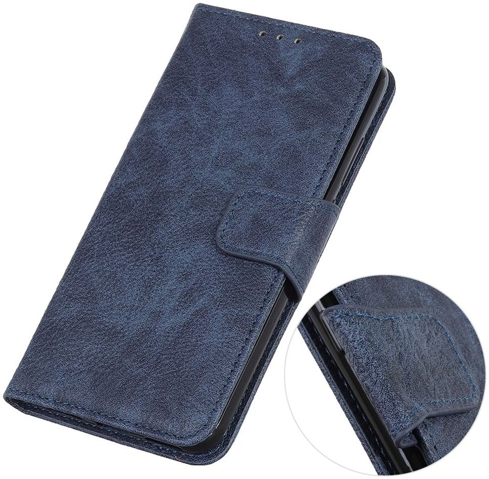 Motorola Moto G 5G Hoesje Portemonnee Book Case Blauw afbeelding 7