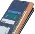 Motorola Moto G 5G (2020) Hoesje Portemonnee met Drukknoop Sluiting Blauw afbeelding 7