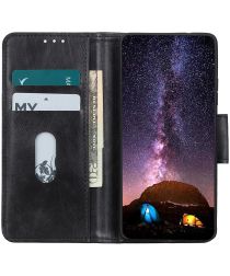 Motorola Moto G 5G Hoesje Wallet Book Case Zwart