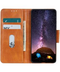 Motorola Moto G 5G Hoesje Wallet Book Case Bruin