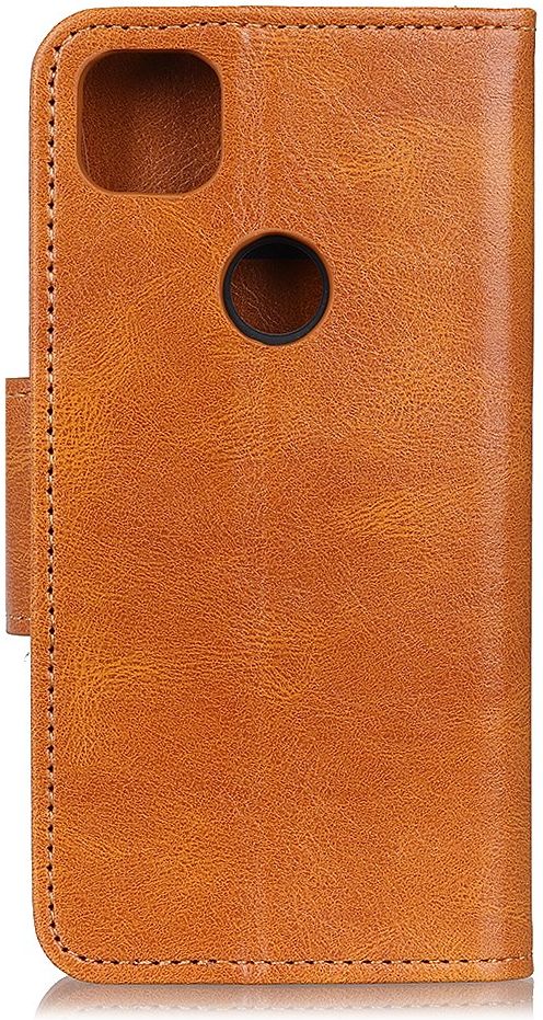 Motorola Moto G 5G (2020) Hoesje Wallet Book Case Bruin afbeelding 8