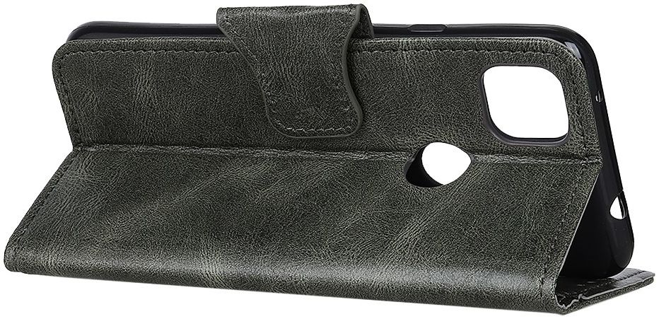 Motorola Moto G 5G (2020) Hoesje Wallet Book Case Groen afbeelding 9