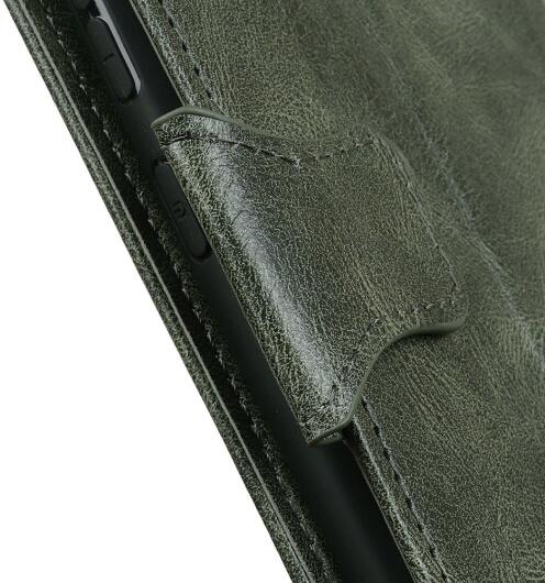 Motorola Moto G 5G (2020) Hoesje Wallet Book Case Groen afbeelding 5