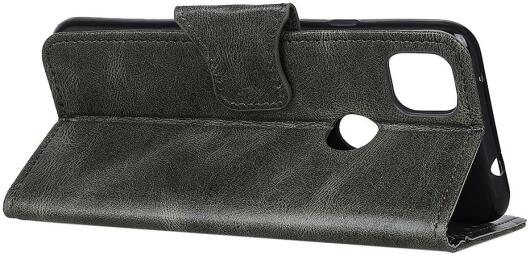 Motorola Moto G 5G (2020) Hoesje Wallet Book Case Groen afbeelding 9