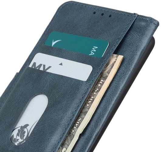 Motorola Moto G 5G (2020) Hoesje Wallet Book Case Blauw afbeelding 3