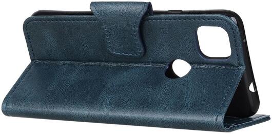 Motorola Moto G 5G (2020) Hoesje Wallet Book Case Blauw afbeelding 9