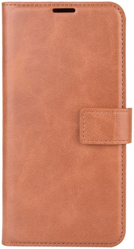 Motorola Moto G9 Power Portemonnee Bookcase Hoesje Lichtbruin afbeelding 3