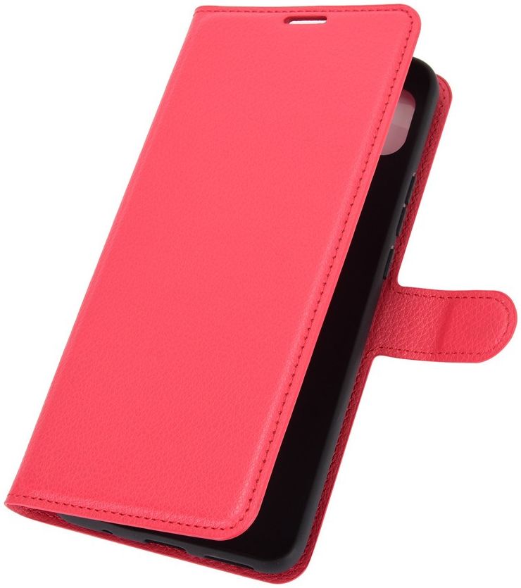 Motorola Moto G9 Power Hoesje Portemonnee Book Case Rood afbeelding 2