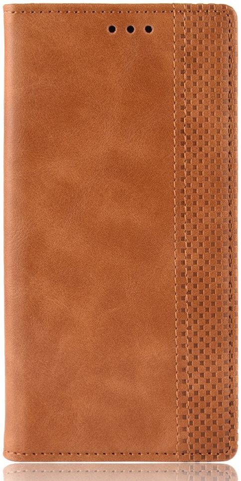 Motorola Moto G9 Power Hoesje Vintage Portemonnee Book Case Bruin afbeelding 8