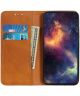 Xiaomi Poco M3 Hoesje Portemonnee Splitleer Book Case Bruin