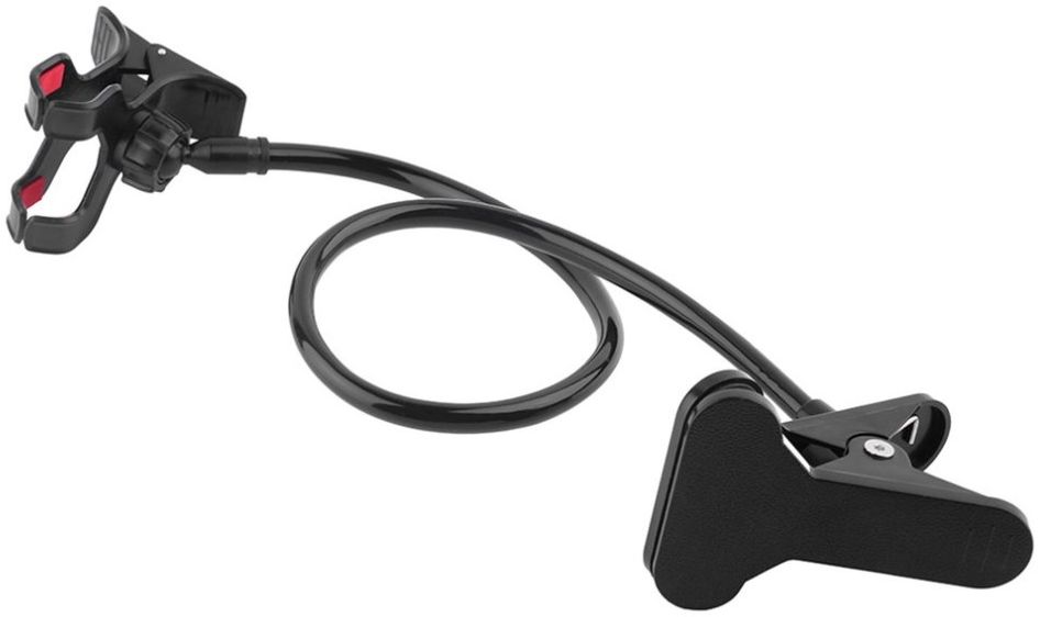 Universele en Flexibele Tablet en Telefoonhouder Bureau en Bed Zwart afbeelding 8