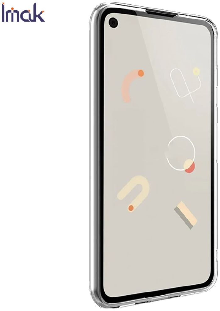 IMAK UX-5 Series Google Pixel 4A Hoesje Flexibel Dun TPU Transparant afbeelding 5