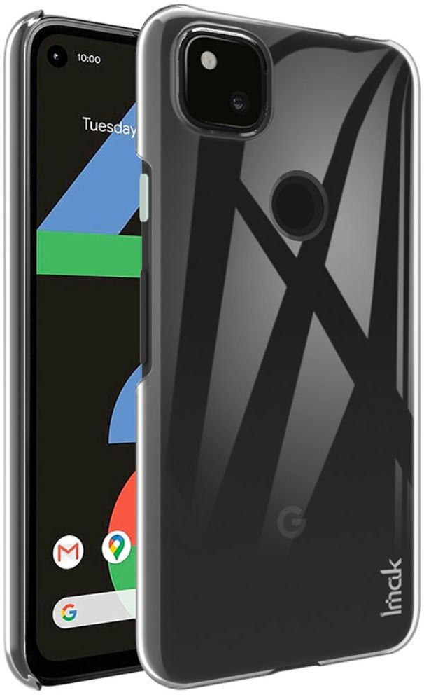 IMAK Crystal II Series Google Pixel 4a Hoesje Hard Plastic Transparant afbeelding 2