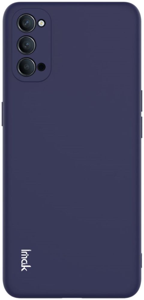 IMAK UC-2 Series Oppo Reno 4 5G Hoesje Dun TPU Donker Blauw afbeelding 1