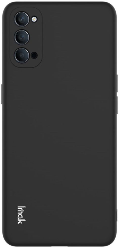 IMAK UC-2 Series Oppo Reno 4 5G Hoesje Dun TPU Zwart afbeelding 1