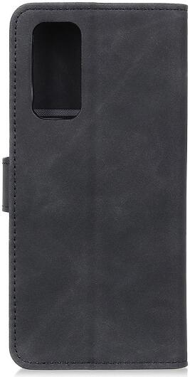 Realme 7 Hoesje Retro Wallet Book Case Zwart afbeelding 3