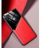 Oppo A15 Hoesje TPU Hybride Back Cover Rood