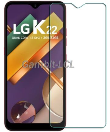 LG K22 0.3mm Arc Edge Tempered Glass Screenprotector Screen Protectors