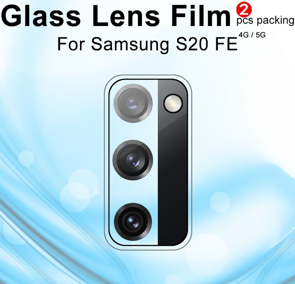 Samsung Galaxy S20 FE Camera Lens Protector Tempered Glass (Duo Pack) afbeelding 8