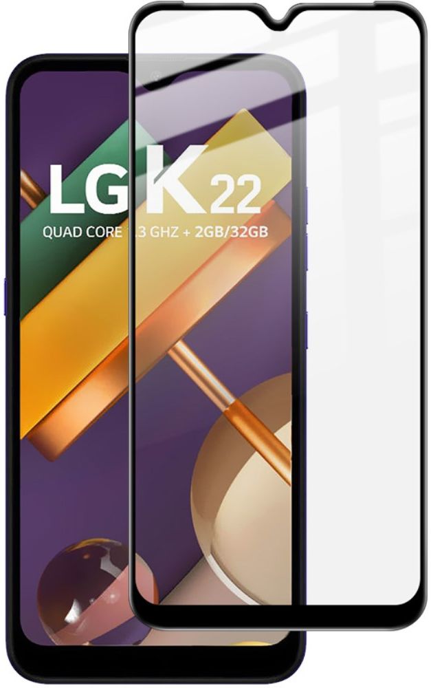 IMAK LG K22 Screen Protector 9H Tempered Glass afbeelding 1