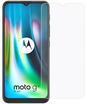 Motorola Moto G9 Play Screenprotector 2.5D Arc Edge Tempered Glass Screen Protectors