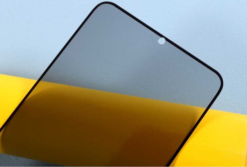 Samsung Galaxy A42 Screen Protector Full Screen Privacy Tempered Glass afbeelding 3